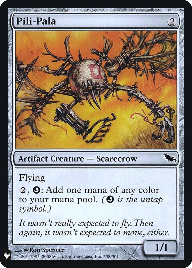 Pili-Pala #258 C - The List Reprints Pokemon card