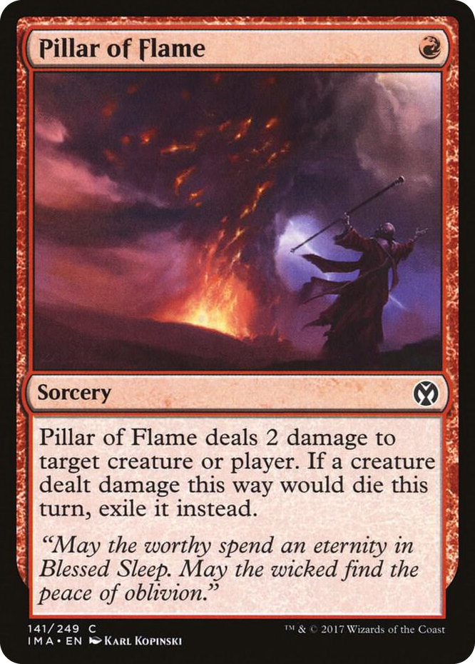 0141 Pillar of Flame C Iconic Masters
