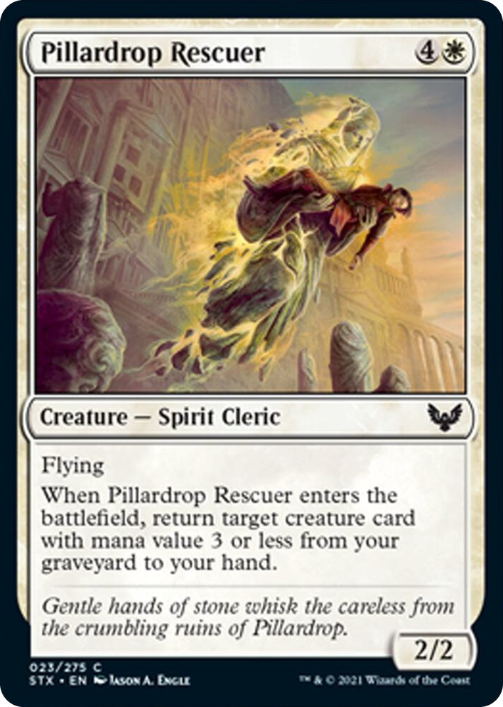 0023 Pillardrop Rescuer C Strixhaven: School of Mages