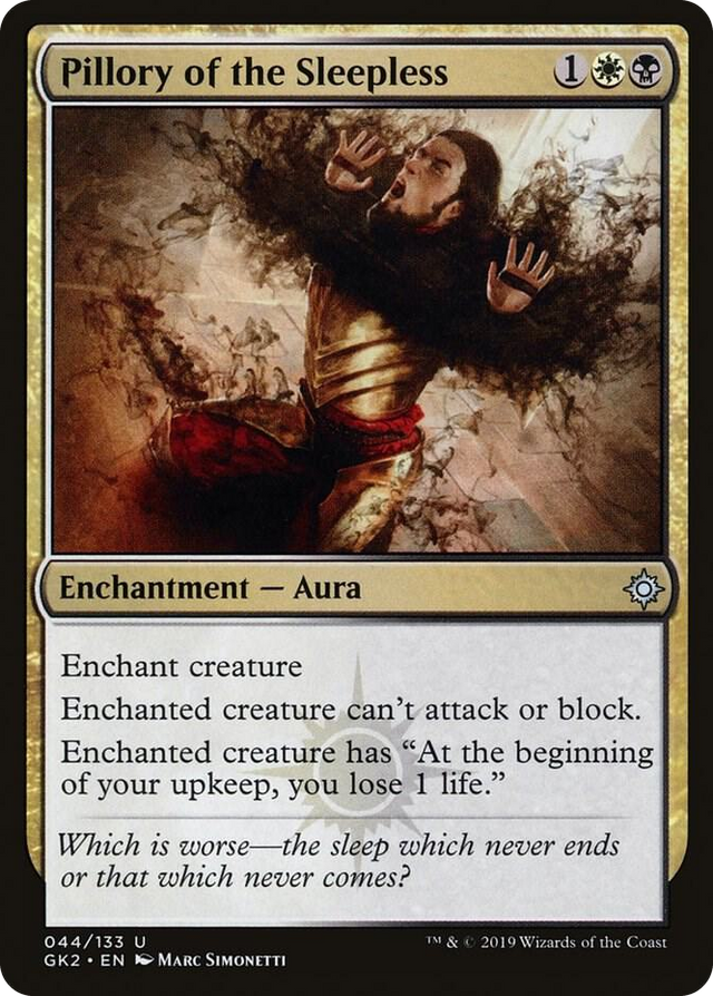 0044 Pillory of the Sleepless U Ravnica Allegiance: Guild Kits