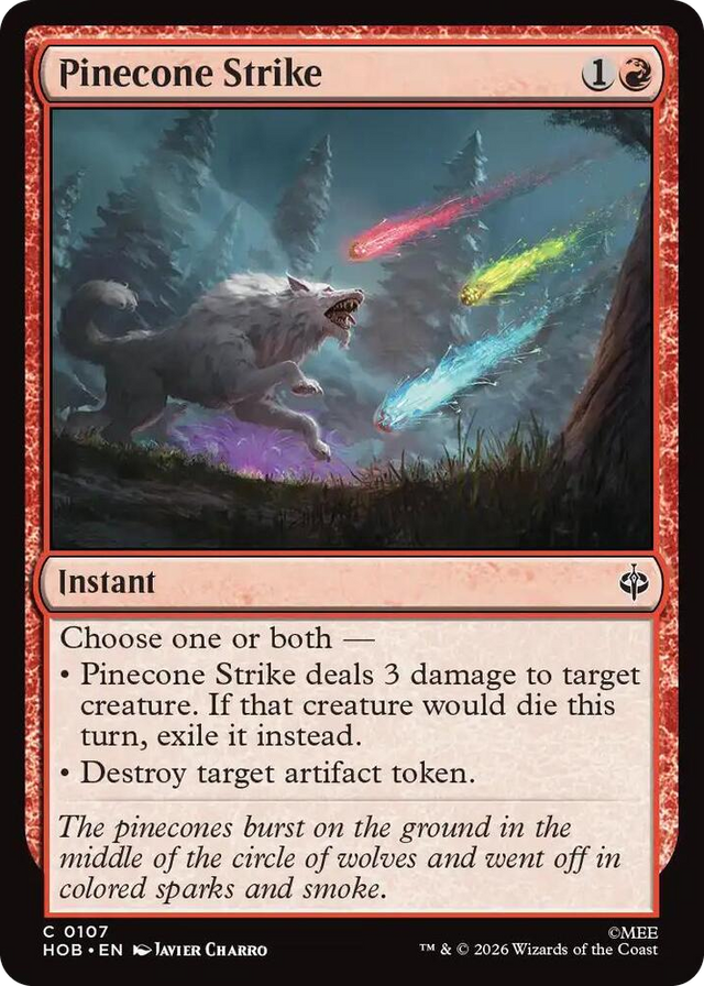 0107 Pinecone Strike C The Hobbit