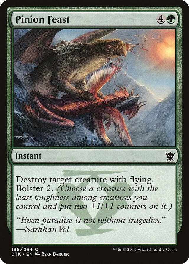 0195 Pinion Feast C Dragons of Tarkir