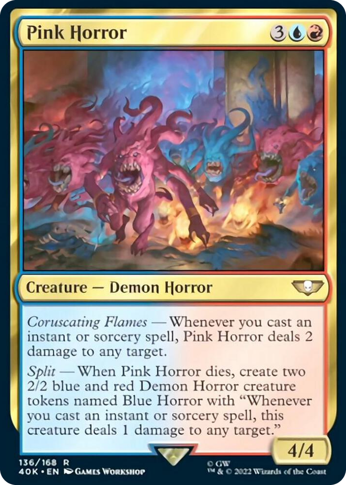 0136 Pink Horror R Universes Beyond: Warhammer 40,000
