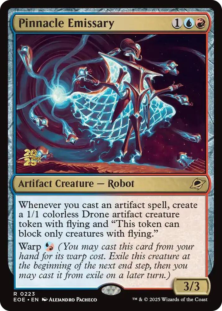 0223 Pinnacle Emissary R Prerelease Cards
