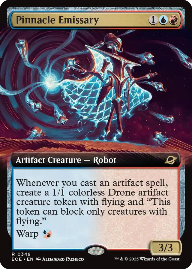 0349 Pinnacle Emissary (Extended Art) R Edge of Eternities
