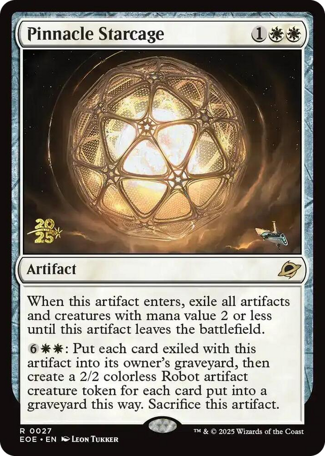0027 Pinnacle Starcage R Prerelease Cards