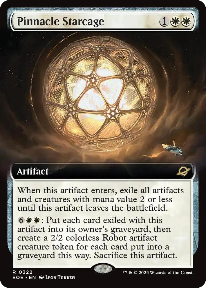 0322 Pinnacle Starcage (Extended Art) R Edge of Eternities