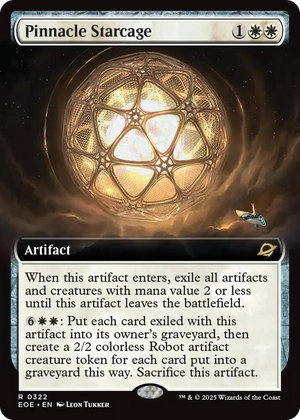 0322 Pinnacle Starcage (Extended Art) R Edge of Eternities