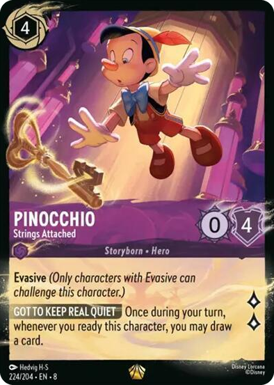 0224 Pinocchio - Strings Attached (224/204) Legendary Illumineer's Quest: Palace Heist