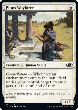 0227 Pious Wayfarer C Jumpstart 2022