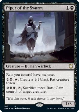 0106 Piper of the Swarm R Commander: Adventures in the Forgotten Realms