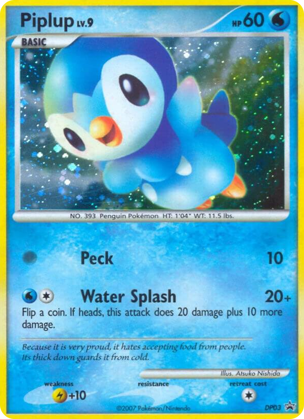 DP003 Piplup - DP03 Promo Diamond and Pearl Promos