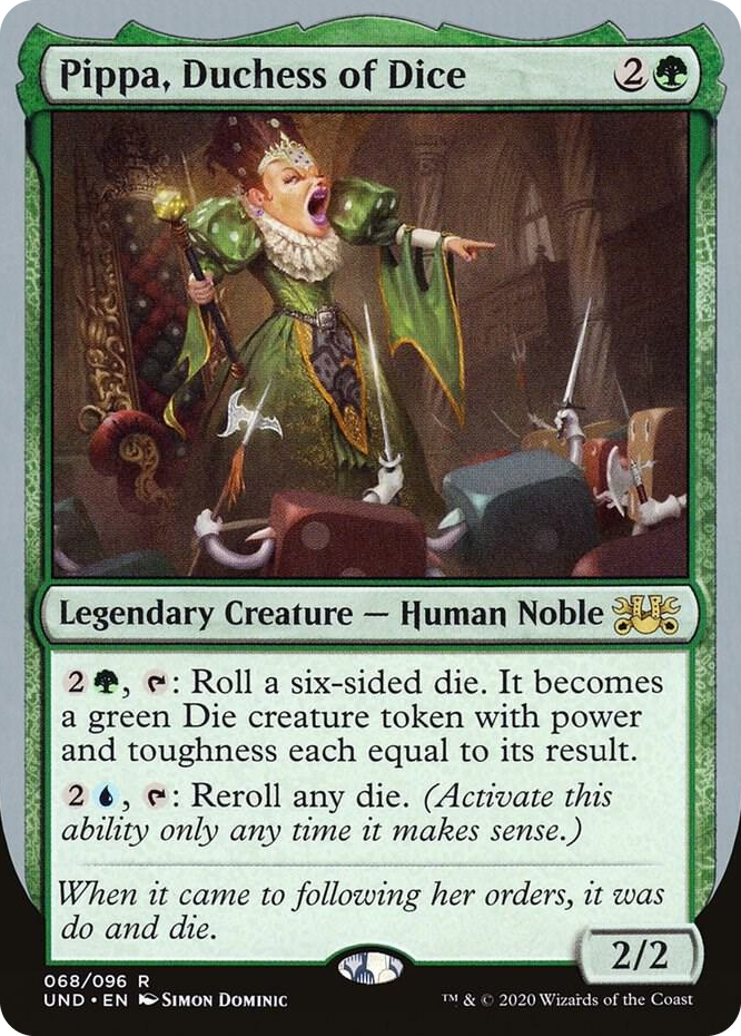 0068 Pippa, Duchess of Dice R Unsanctioned