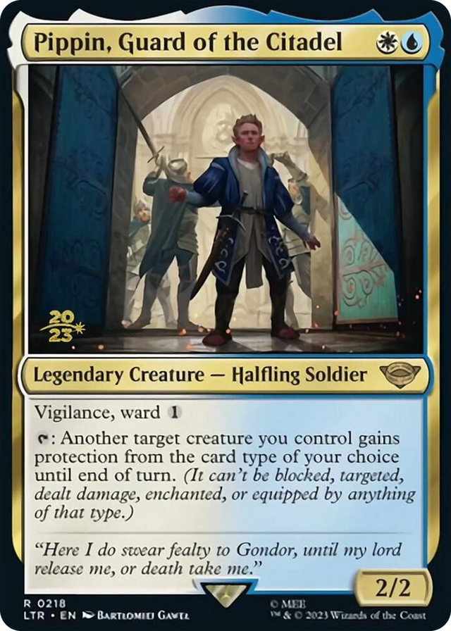 0218 Pippin, Guard of the Citadel R Prerelease Cards