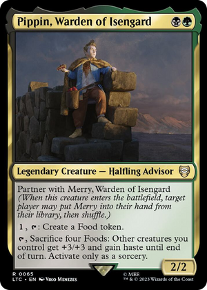 0065 Pippin, Warden of Isengard R Commander: The Lord of the Rings: Tales of Middle-earth
