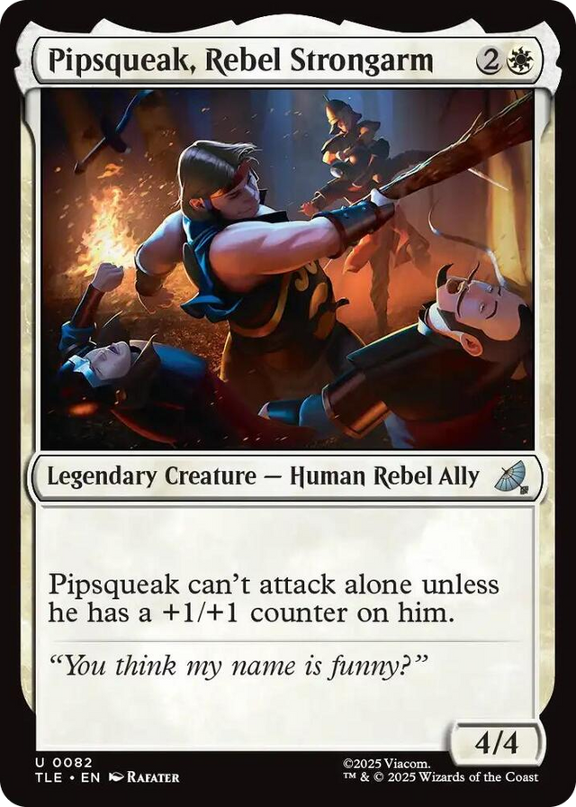 0082 Pipsqueak, Rebel Strongarm U The Last Airbender: Eternal-Legal