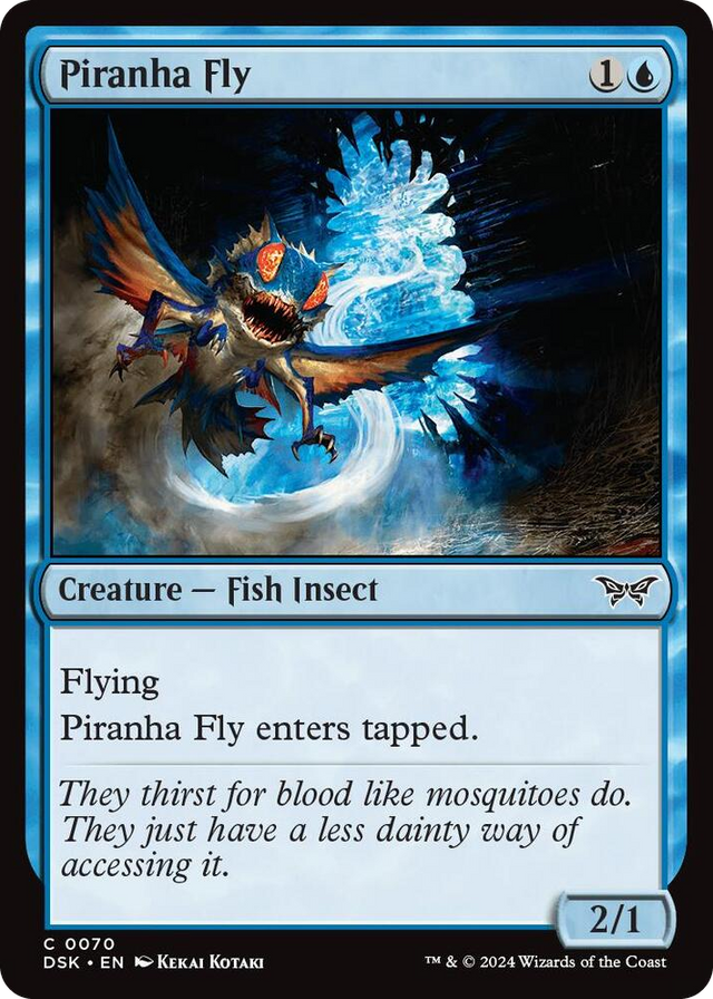 0070 Piranha Fly C Duskmourn: House of Horror