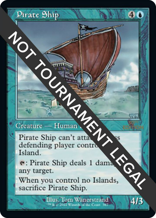 0367 Pirate Ship (Retro Frame) R 30th Anniversary Edition