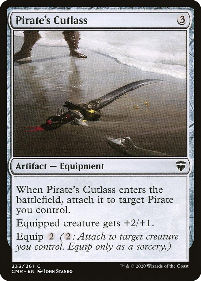 0333 Pirate's Cutlass C Commander Legends