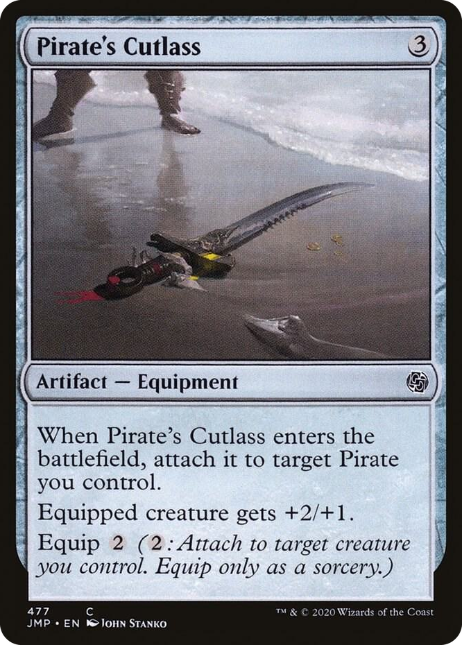 0477 Pirate's Cutlass C Jumpstart