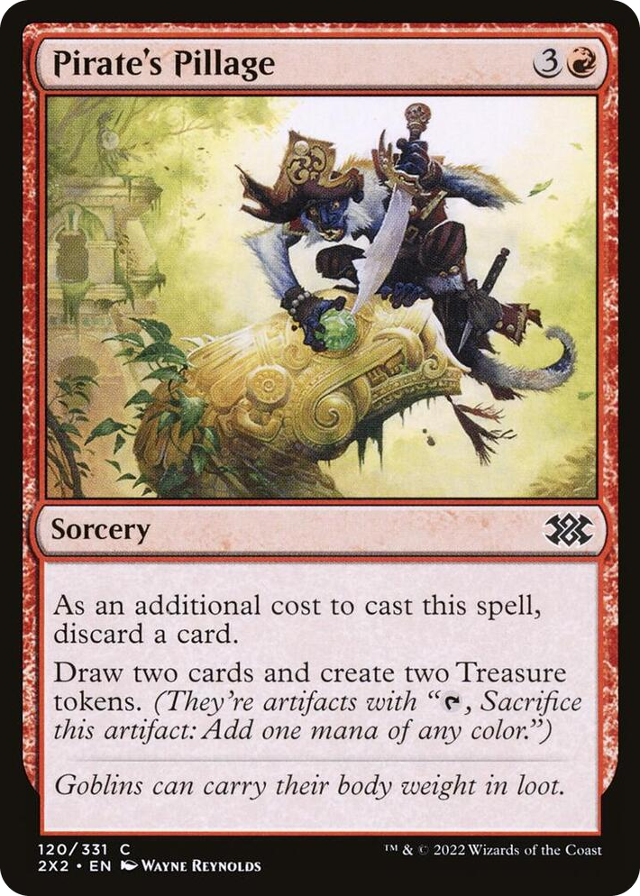 0120 Pirate's Pillage C Double Masters 2022
