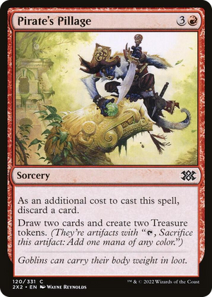 0120 Pirate's Pillage C Double Masters 2022