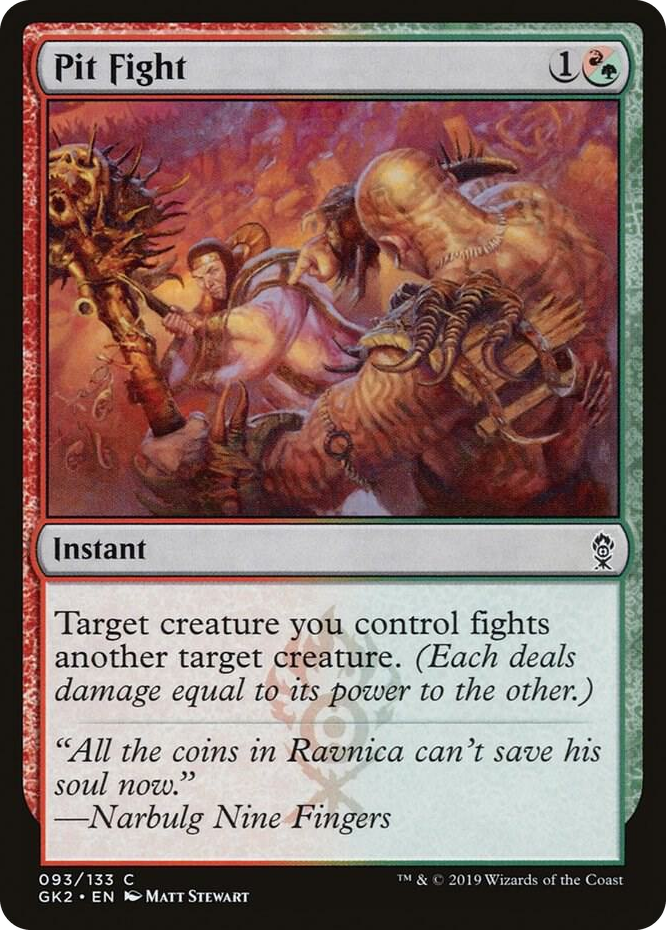 0093 Pit Fight C Ravnica Allegiance: Guild Kits