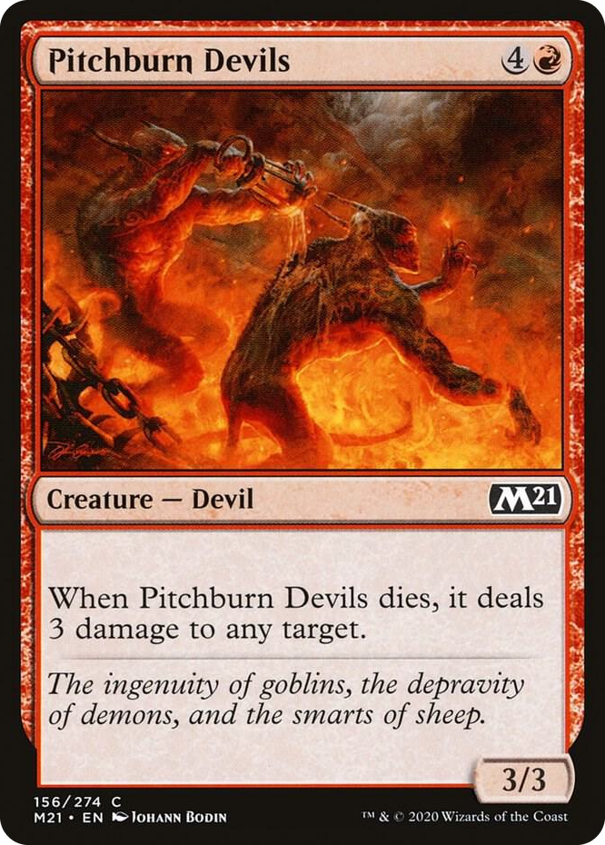 0156 Pitchburn Devils C Core Set 2021