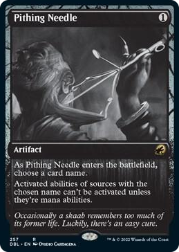 0257 Pithing Needle R Innistrad: Double Feature