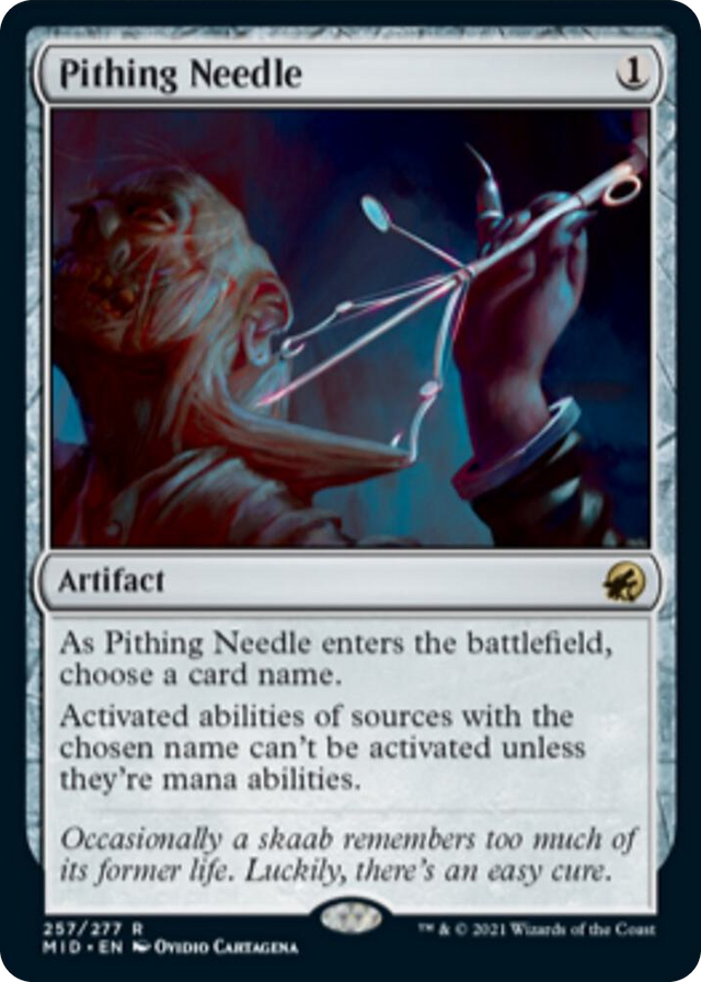 0257 Pithing Needle R Innistrad: Midnight Hunt