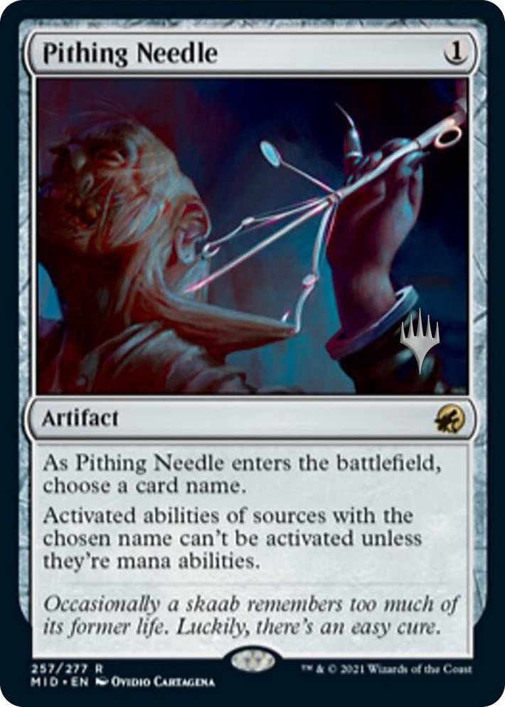 0257 Pithing Needle R Promo Pack: Innistrad: Midnight Hunt