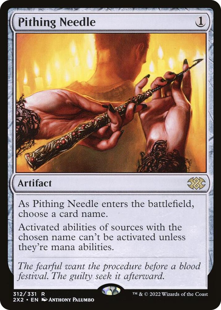 0312 Pithing Needle R Double Masters 2022