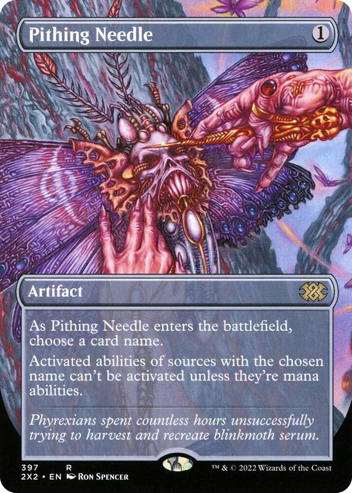 0397 Pithing Needle (Borderless) R Double Masters 2022