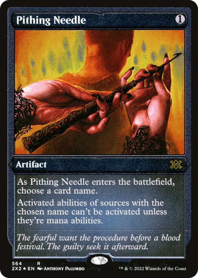0564 Pithing Needle (Foil Etched) R Double Masters 2022