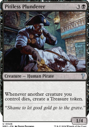 0046 Pitiless Plunderer (White Border) U Mystery Booster 2