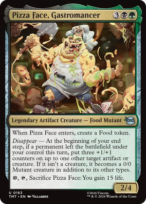 0163 Pizza Face, Gastromancer U Teenage Mutant Ninja Turtles