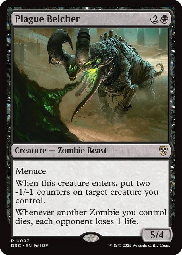 0097 Plague Belcher R Commander: Aetherdrift