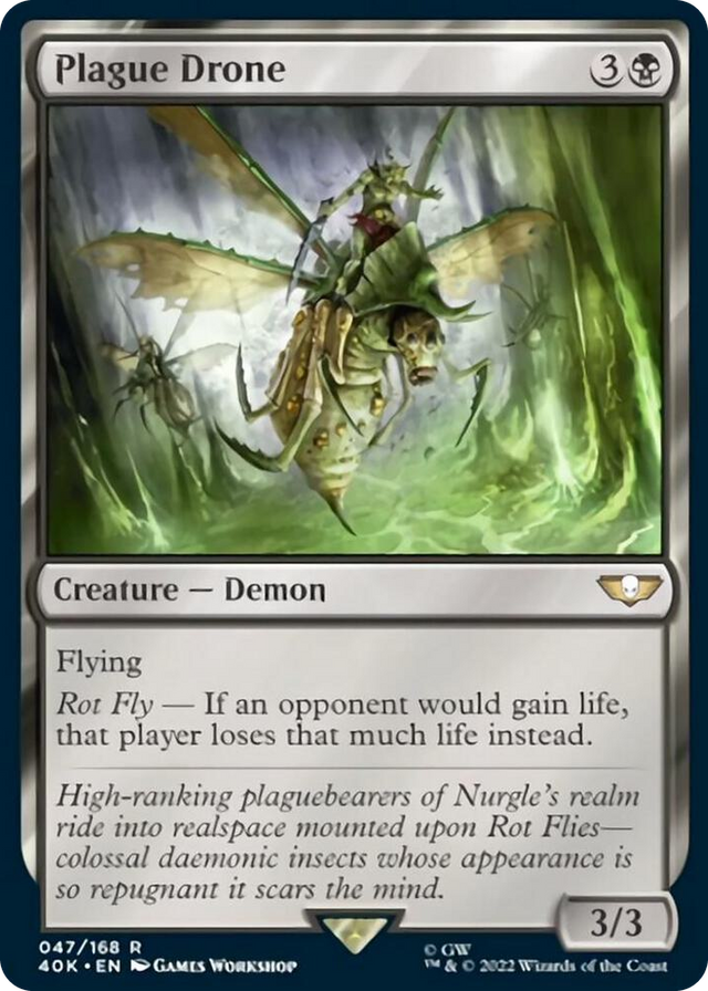 0047 Plague Drone R Universes Beyond: Warhammer 40,000