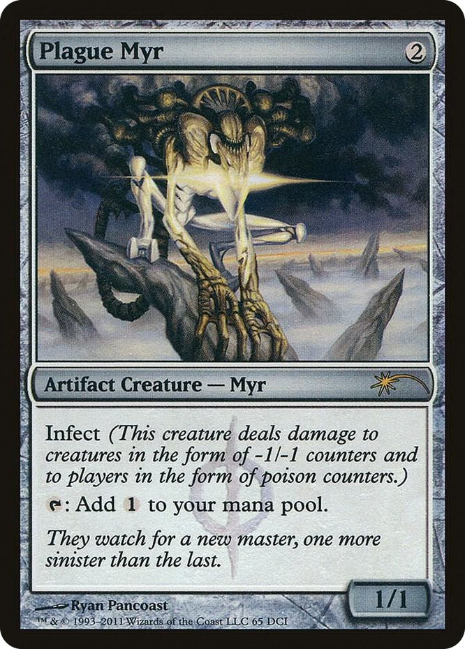Plague Myr #65 P - WPN & Gateway Promos Pokemon card