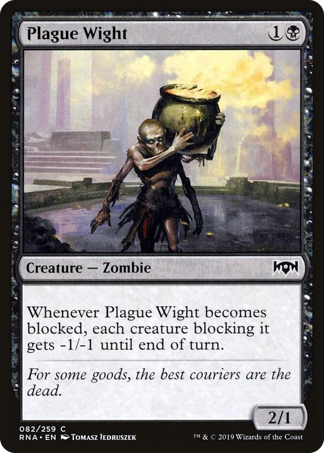 0082 Plague Wight C Ravnica Allegiance