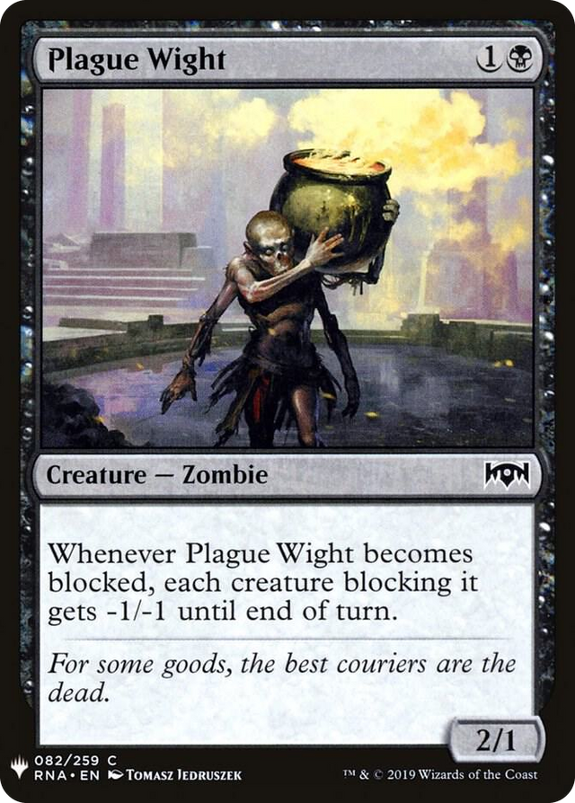 0082 Plague Wight C The List Reprints