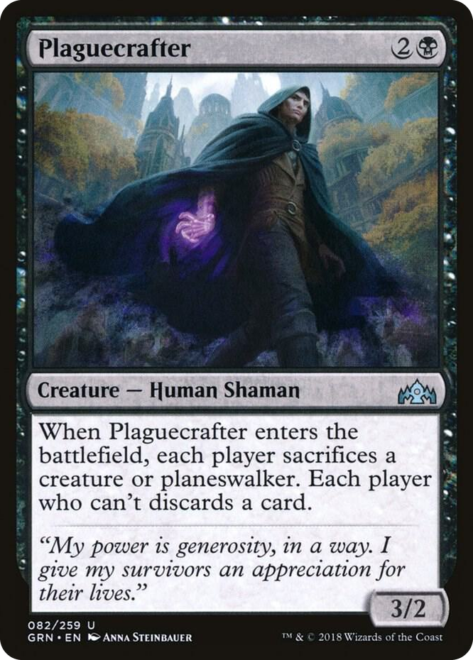 0082 Plaguecrafter U Guilds of Ravnica
