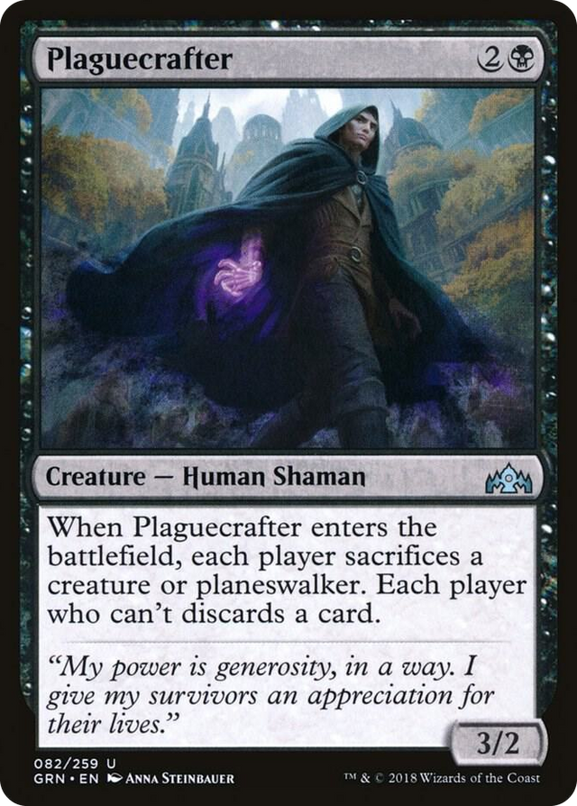 0082 Plaguecrafter U Guilds of Ravnica