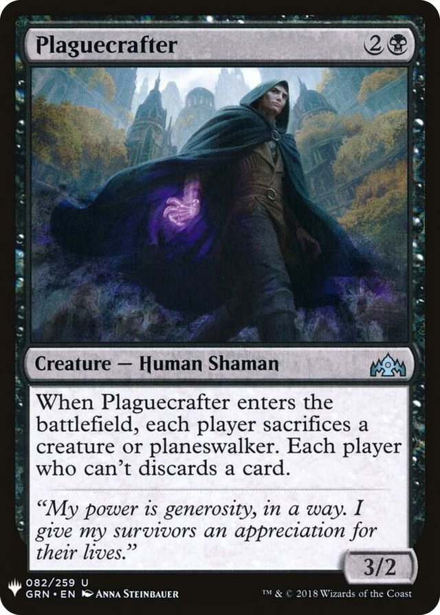 0082 Plaguecrafter U The List Reprints