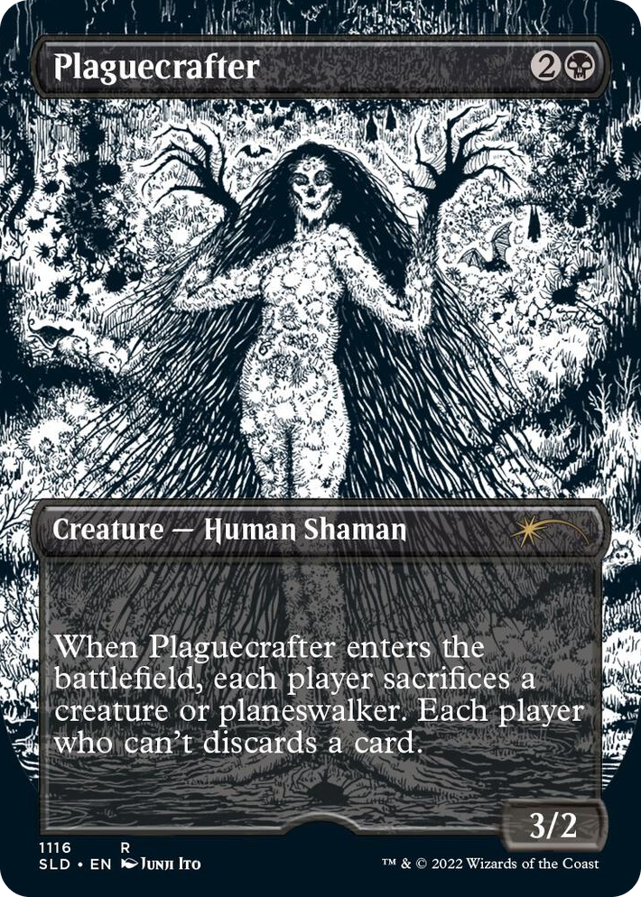 1116 Plaguecrafter (Borderless) R Secret Lair Drop Series