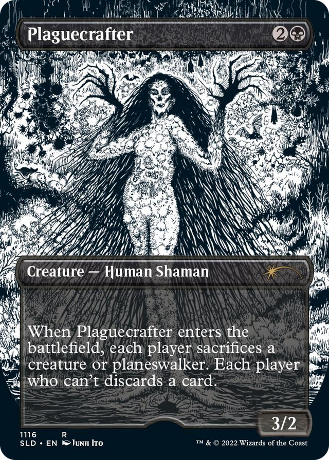 1116 Plaguecrafter (Borderless) R Secret Lair Drop Series