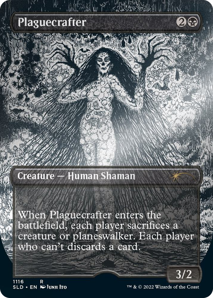 Plaguecrafter (Borderless) (Foil Etched) #1116 R - Secret Lair Drop Series Pokemon card