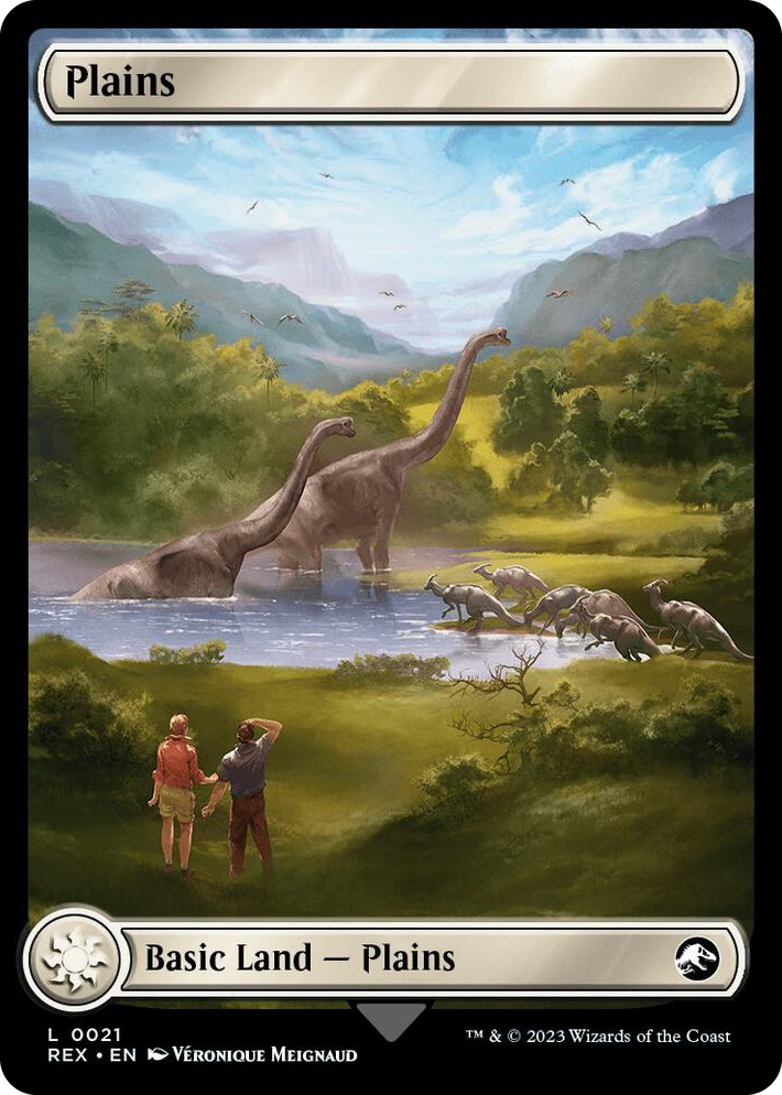 0021 Plains L Universes Beyond: Jurassic World Collection