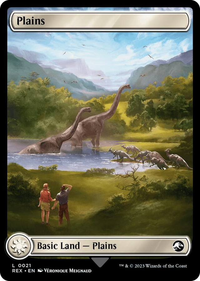 0021 Plains L Universes Beyond: Jurassic World Collection