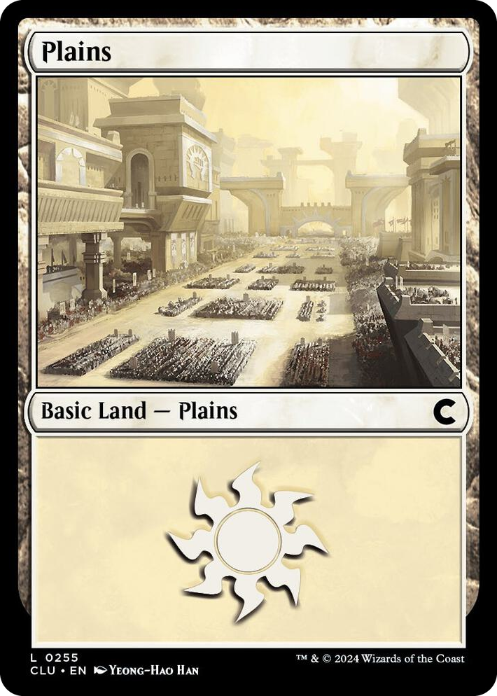 0255 Plains (0255) L Ravnica: Clue Edition